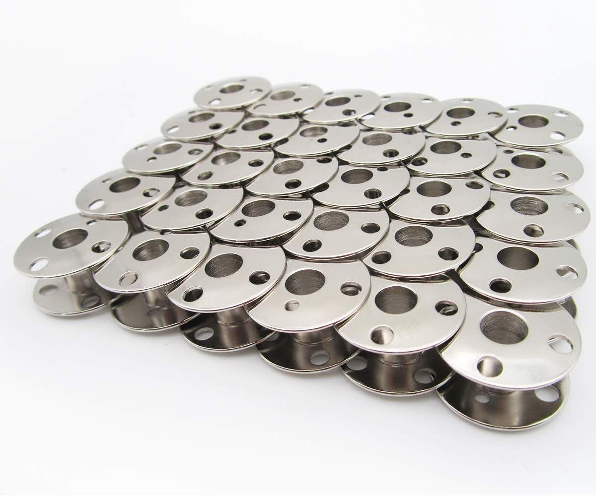 Metalen Spoelen - Naaimachine Spoelen - Naaien - 30 Stuks Set - 6.5mm - Metaal