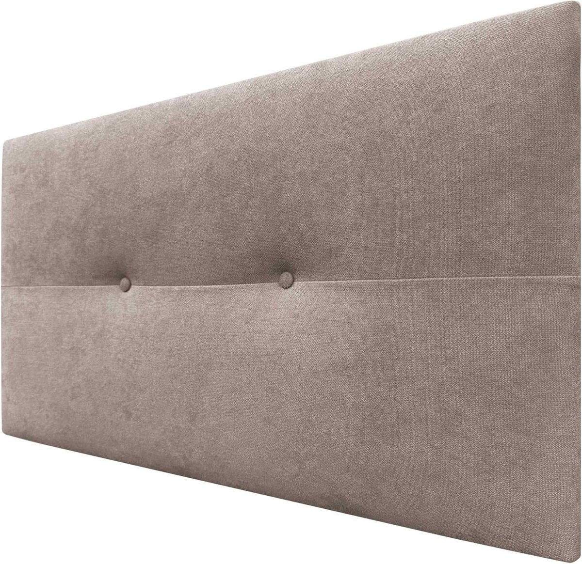 Hoofdbord Gestoffeerd - Bed Hoofdeinde - Slaapkamer Decoratie - Vlekbestendige Stof - 95 cm - Bruin