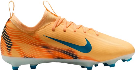 Nike JR Zoom Vapor 16 Academy - Kylian Mbappé - Orange/Bleu - Chaussures de football - Enfants