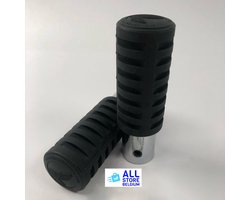 VOETSTEUNEN SET ZWART "BUZZETTI STYLE" Honda Camino
