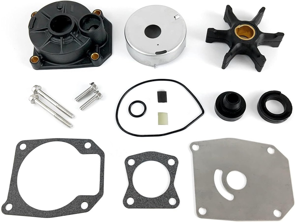 ECTEATOY® Waterpomp Impeller Reparatiekit met Behuizing - Geschikt voor Johnson - Evinrude 40-70 PK Buitenboordmotor (5000308)Vervangt 438593 769459 437772 437771