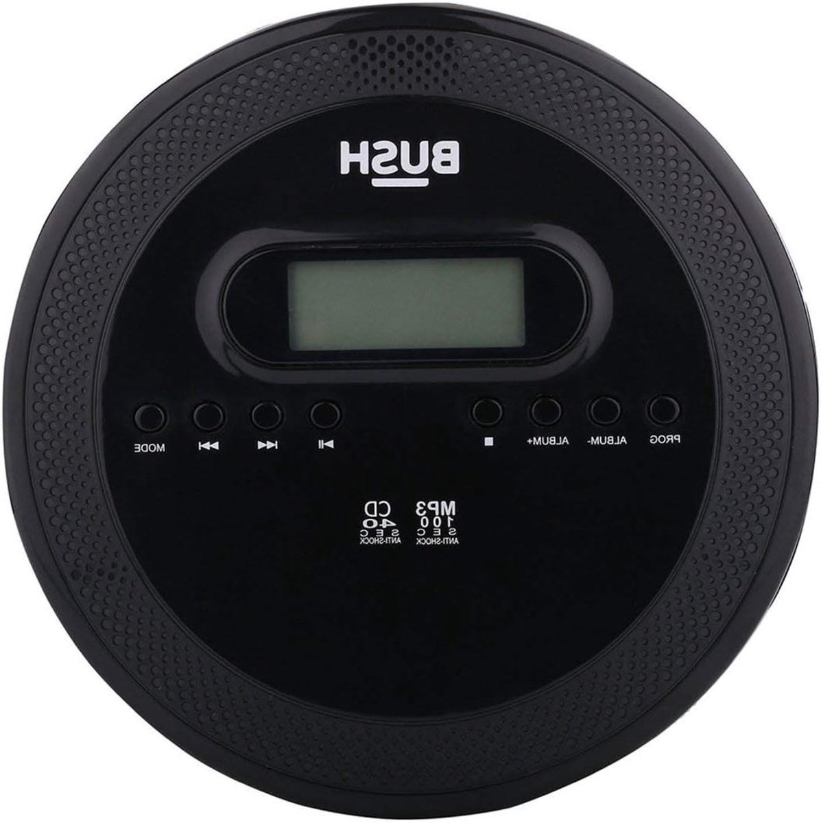 Draagbare CD Speler - MP3 Discman - Muziek Luisteren - Jogproof Afspelen - 14.1 cm breed - Zwart