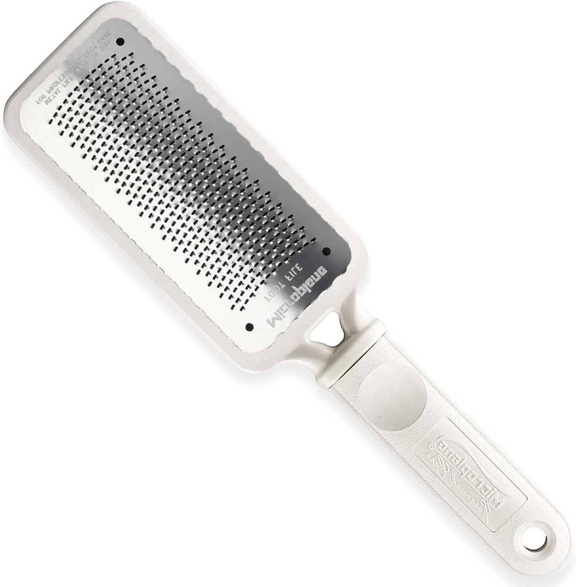 Pedicure Rasp - Voetvijl Voetrasp - Verwijderen Eelt - Groot Oppervlak - 27.61 x 7.29 x 2.21 cm - Wit