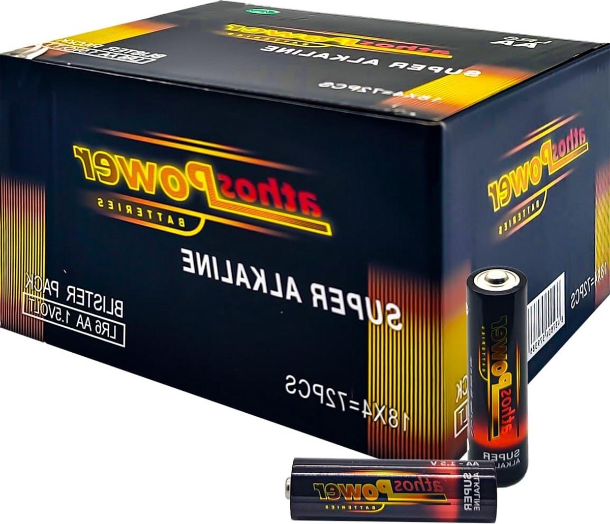Alkaline Batterijen AA - LR6 Batterijen - Apparaten Voeden - Lange Levensduur - 72 stuks - null
