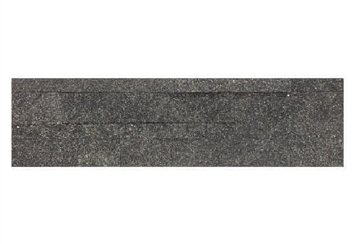 Zelfklevende Steenstrip Natuursteen Shiny Black Galaxy Zwart