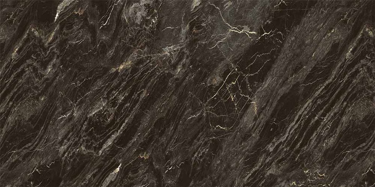 Zelfklevende Tegel SPC Rosseta Stone Mat Bruin Goud