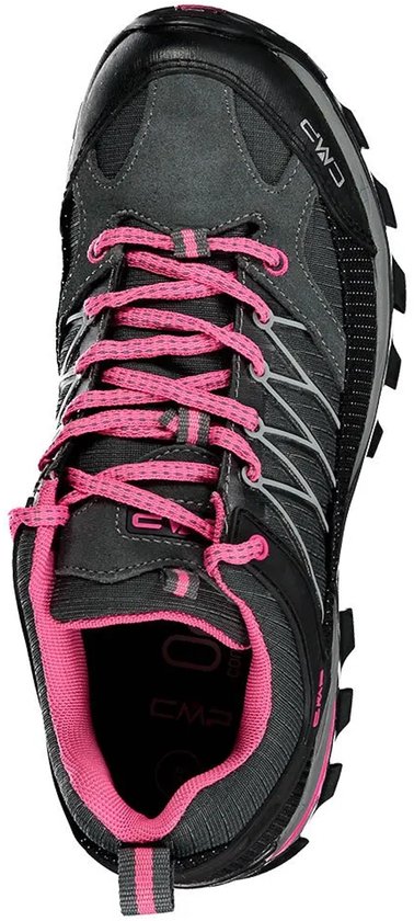 CMP Rigel Low Wandelschoenen - Maat 41 - Vrouwen - grijs/zwart/roze