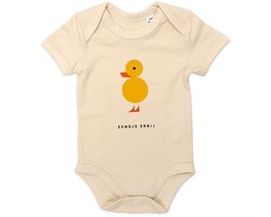 Baby Romper - babykleding - eendje erbij - Schattig en Zacht Rompertje met pulletje voor Baby’s