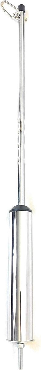 Springstok - Pogo stick - Buiten spelen - Chroom afwerking - 40 inch - Zilver