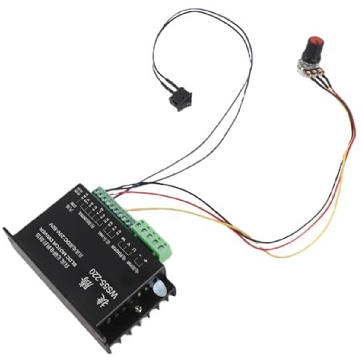 Store_7 - WS55-220 DC Motor Driver Controller - Borstelloze Spindel - 48V 500W - Snelheidsregelaar - Ideaal voor hobbyisten en professionals - ...