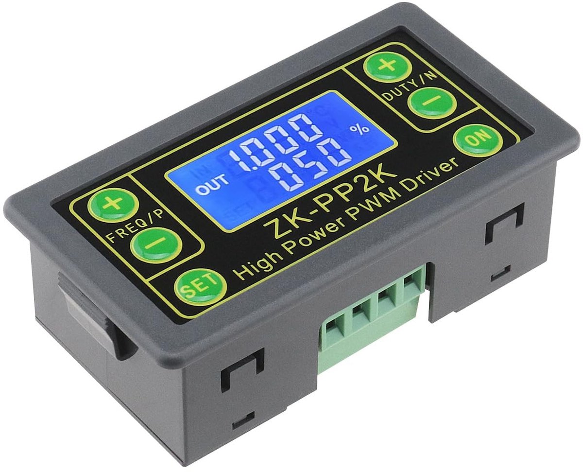 ONF3 Motor Snelheidsregelaar - DC 3.3-30V - LCD Puls Frequentie Cyclus Module - Geschikt voor Signaalgenerator - Compact en lichtgewicht