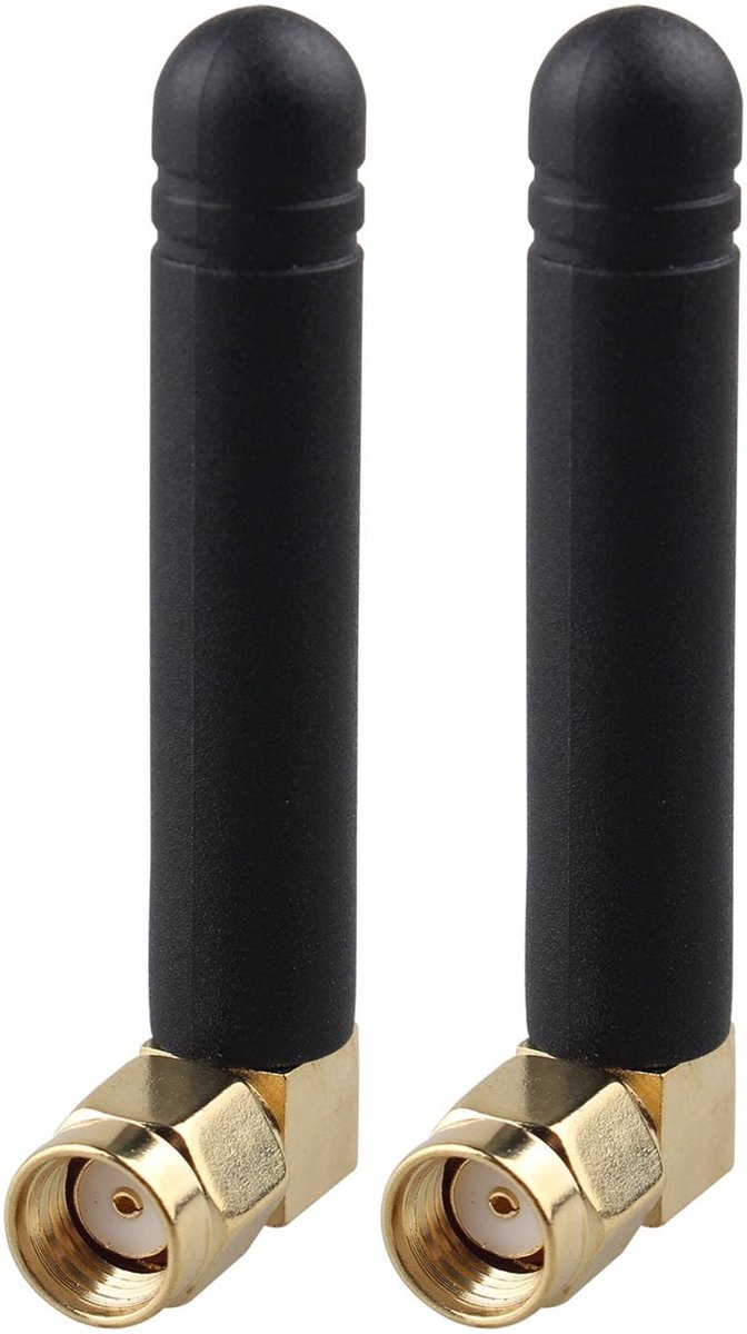 ONF3 - Mini Antenne - 2.4GHz 5GHz 5.8GHz - 3dBi Antenne - Rectangular RP-SMA Plug - Wifi Router - Geschikt voor IP Camera's