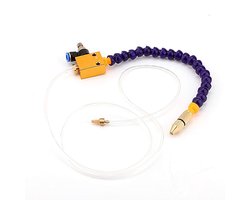 aladdien - Fog Coolant Lubrication Spraying System - Machine Sprayer - Bespaar tot 80% op smeermiddelen - Metalen Slang - Verbeter je productiviteit