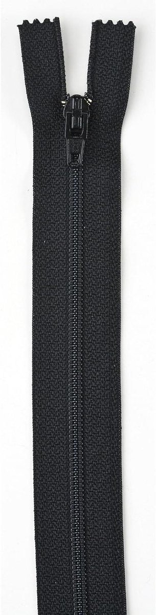Polyester Rits - Ritssluiting - Kleding Maken - All Purpose - 7 inch - Zwart