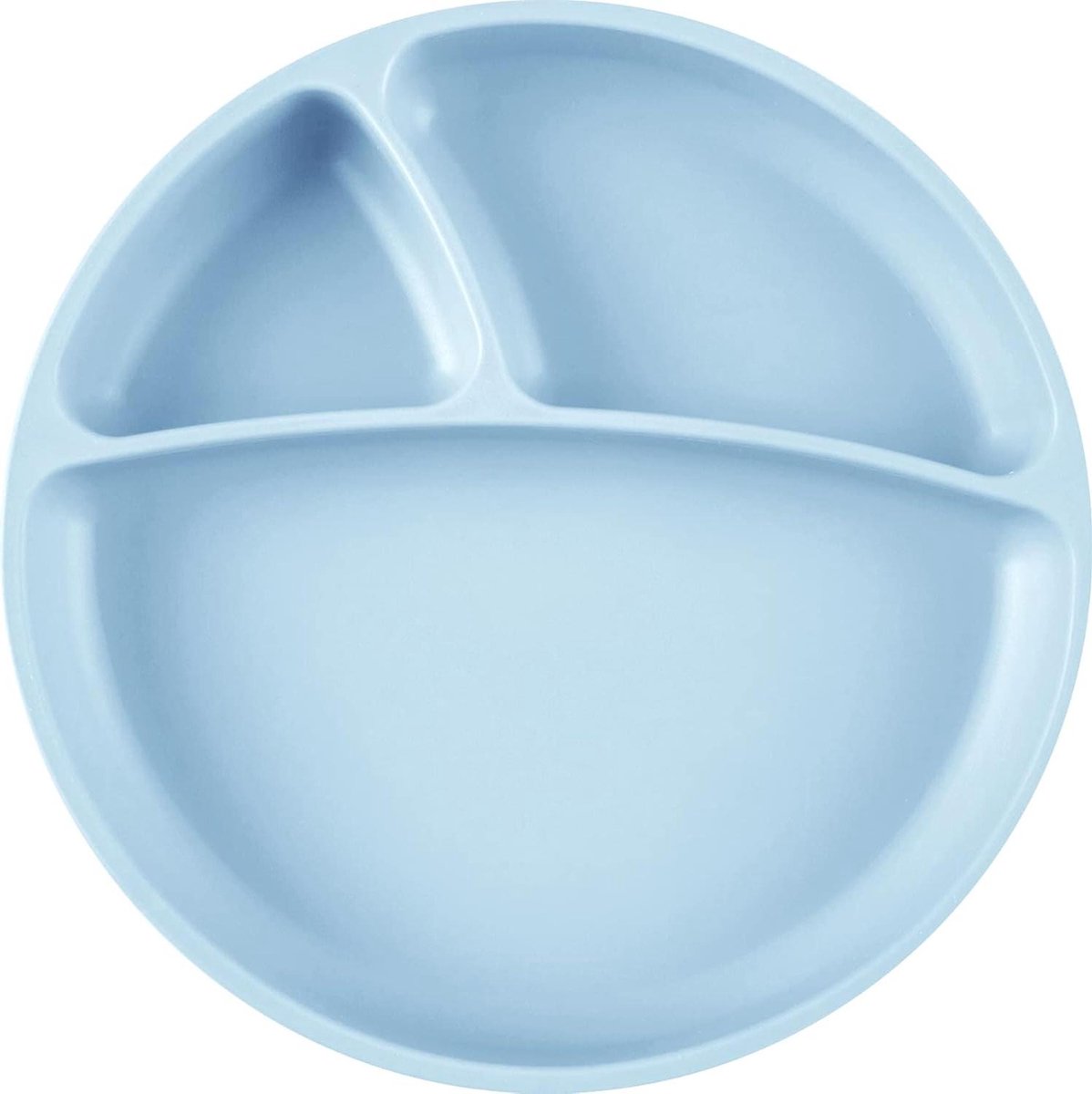 Kinderservies Set - Baby Bord - Zelfstandig Eten - Met Zuignap - 3 Delen - Blauw