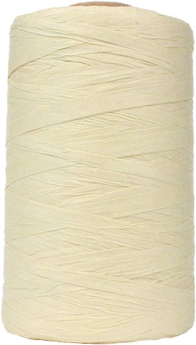 Papier Garen - Raffia Lint - Zomer Hoeden Maken - Hand Breien - 316 Yard - Druif Kleur