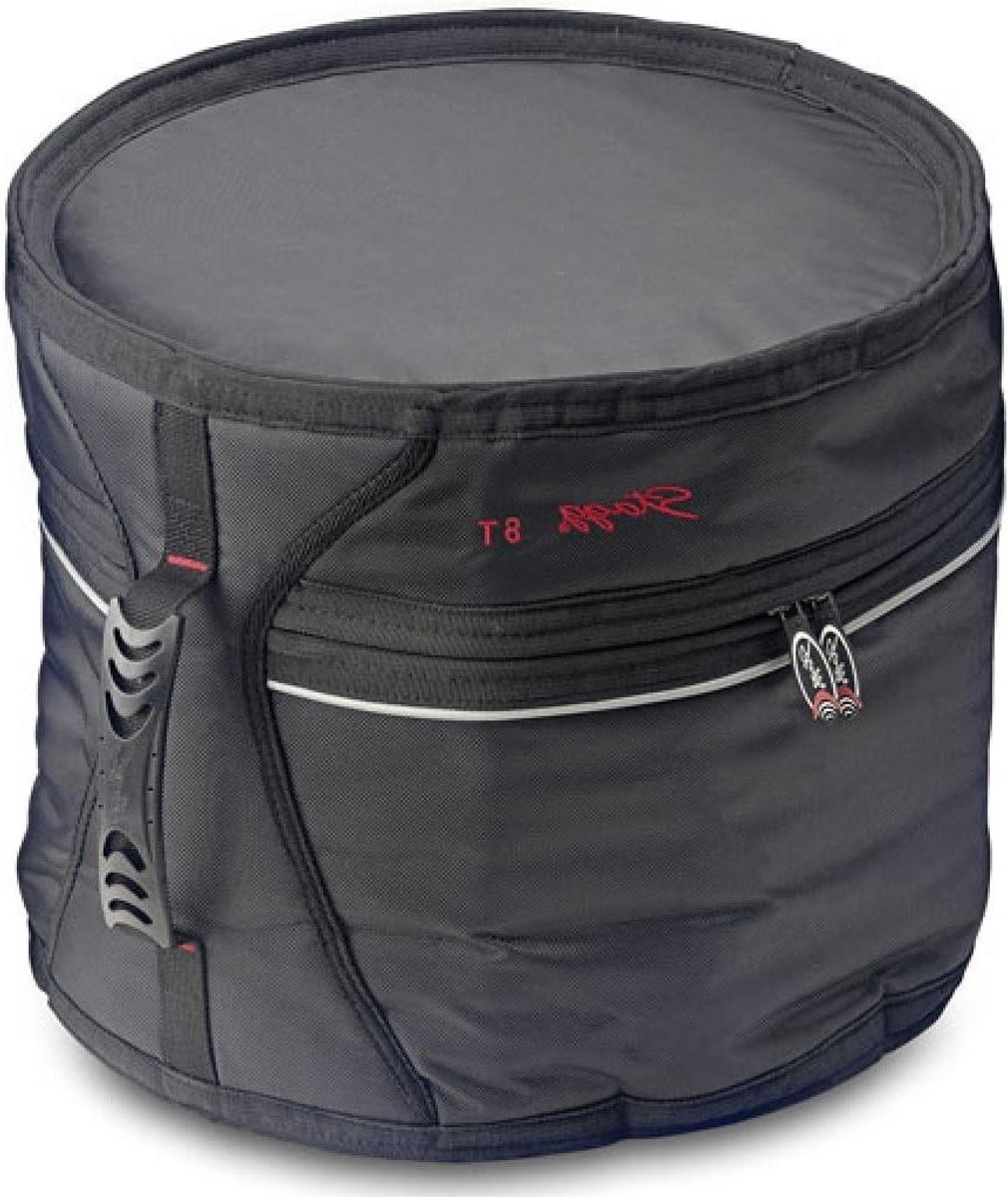 Tom Tas - Drumtas Percussie - Instrument Beschermen - Verstevigd Nylon - 8 inch - Zwart