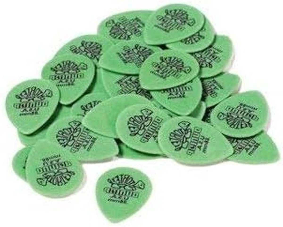 Tortex Plectrums - Gitaar Plectrums - Gitaar Spelen - Tortex Materiaal - 36 Stuks - Groen