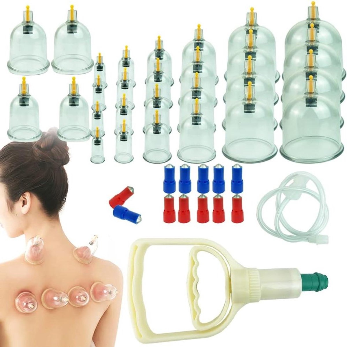 Cellulite Massage Apparaat - Massage Apparaat - Anti Cellulitis Apparaat - Cupping Cups - huidmassage