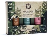 Set d' Aromathérapie aux huiles essentielles Woodsy