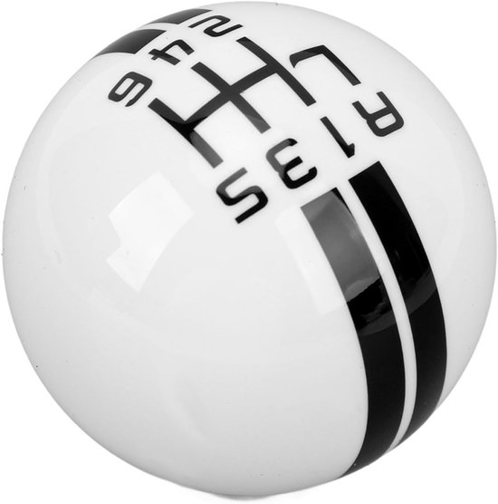 Schakelpookknop Ronde Bal - Pookknop Handgeschakeld - Comfortabel Rijden - GT500 Stijl Ontwerp - 62 mm Hoogte - Grijs en Zwart — afbeelding 5