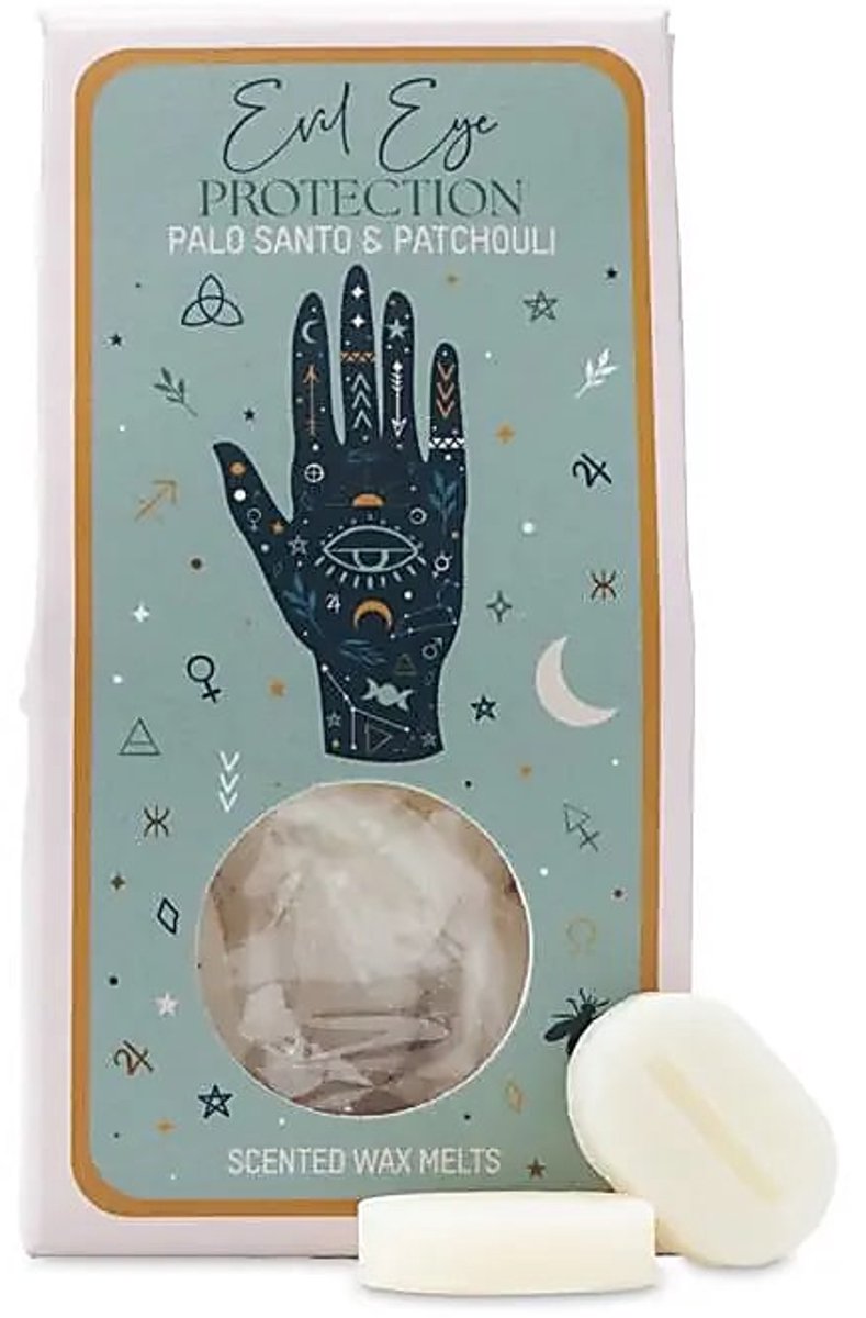 Celestial Magic Scented Wax Melts Evil Eye Protection - pakket van 3 stuks - 40 G - 40 g