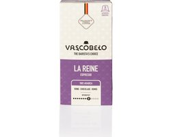 Vascobelo Koffiecups La Reine – 100 Capsules (10x10) – Zacht & Romig Espresso