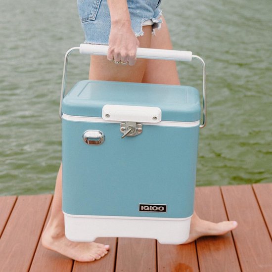 Igloo Legacy 20 Koelbox - Cool Riser - Duurzaam - Flesopener - Ocean Mist — afbeelding 5
