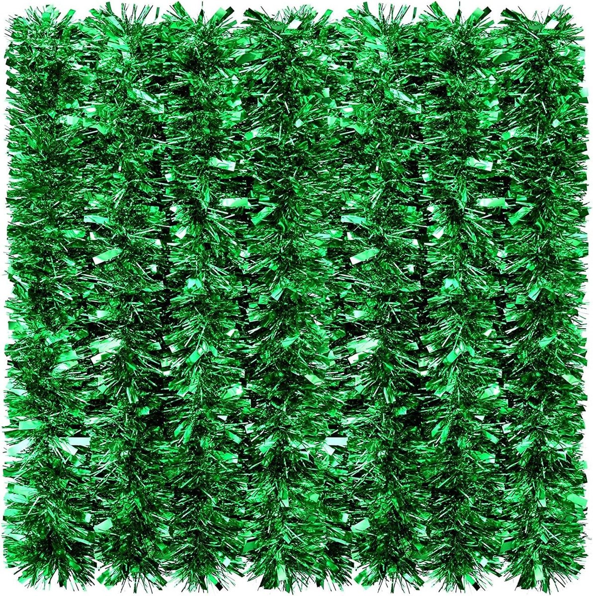 26.2 Voet Kerst Tinsel Garland - Groen - Versiering voor de Feestdagen