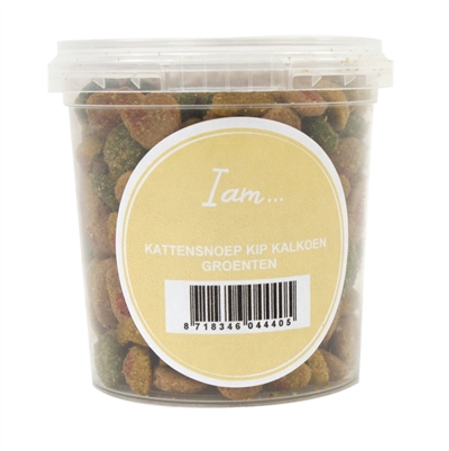 Kattensnoepjes I AM - Kip, Kalkoen, Groenten - 70g, Gezonde Snoepjes met Vitamines