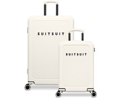 Top 10 Koffersets 2026: SUITSUIT Caretta kofferset 2-delig, Tofu White