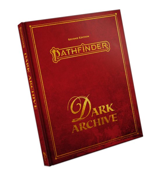 Pathfinder Second Edition Rulebooks- Pathfinder Dark Archive - cover