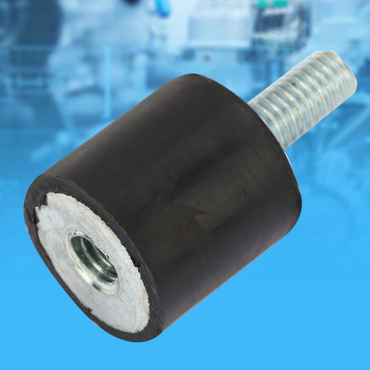 Rubber Mounts voor Anti Vibratie - 4 Stuks Silentblock voor Auto en Boot, M3 M5 M6, Hoogwaardige Rubber en Metaal, Ideaal voor Geluidsisolatie en Stabiliteit
