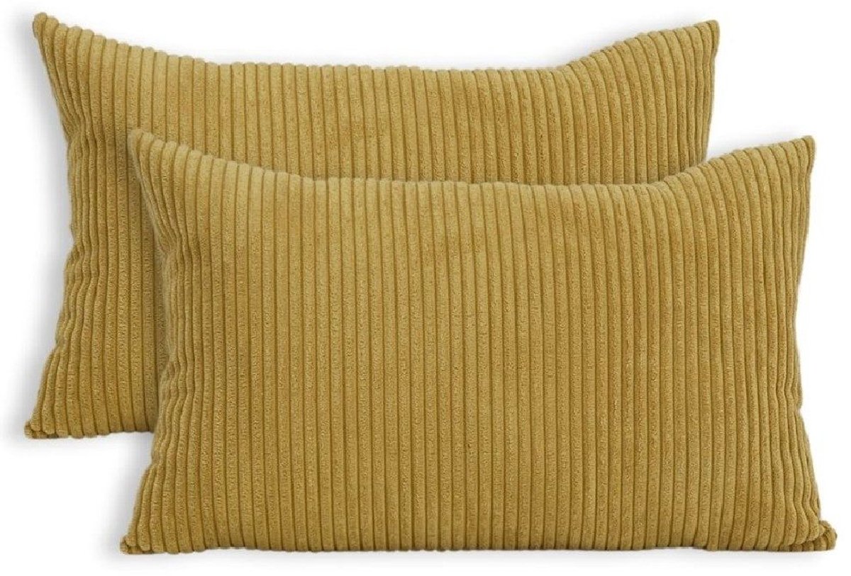 LuMali Kussensloop Mosterdgeel 30x50 cm - Kinder Kussensloop - Toddler Pillow Case - OEKO-TEX®