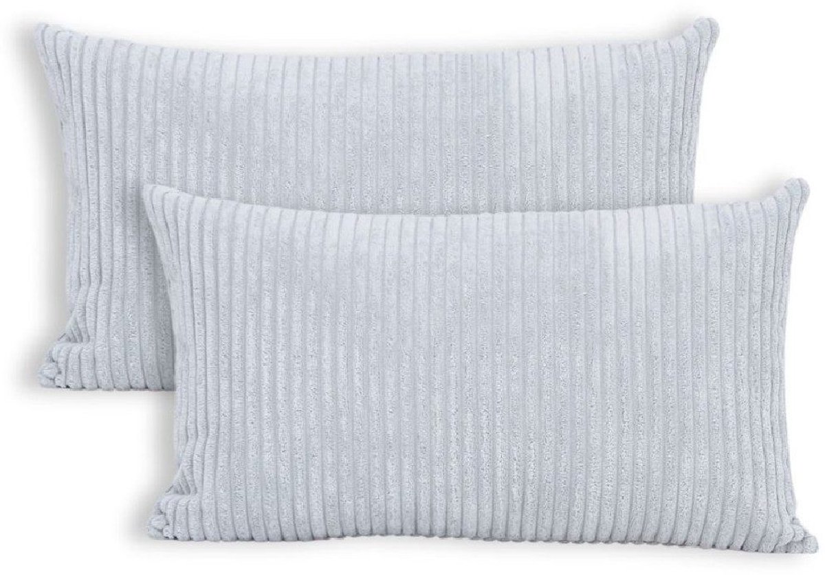 LuMali Kussensloop Lichtgrijs 30x50 cm - Kinder Kussensloop - Toddler Pillow Case - OEKO-TEX®