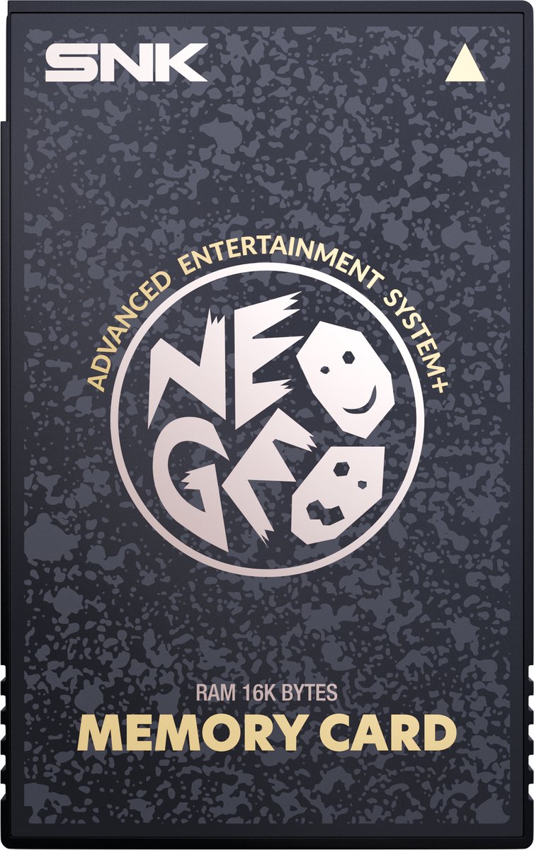NEOGEO AES+ Memory Card - Zwart