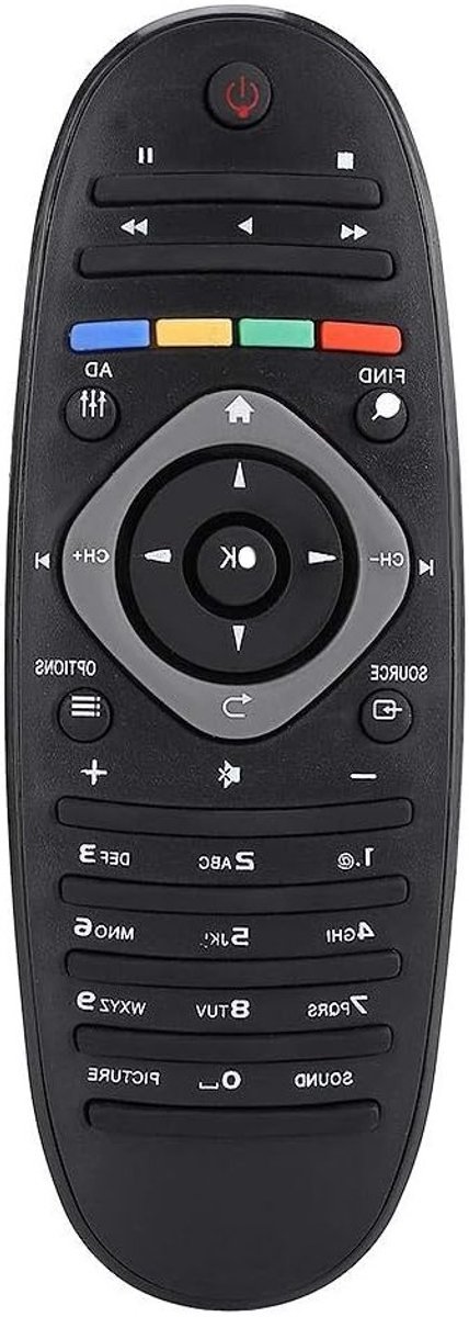 Universele Vervangende TV Afstandsbediening voor Diverse Televisiemodellen met Eenvoudige Bediening en Batterij Inclusief