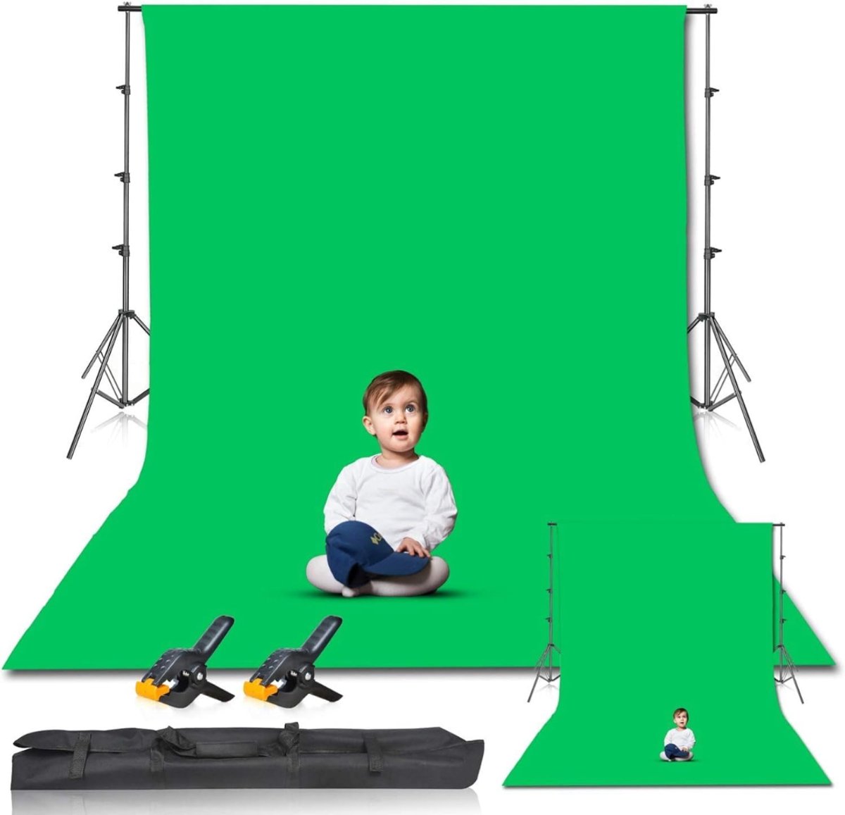 Green Screen – Achtergronddoek – Fotostudio Doek