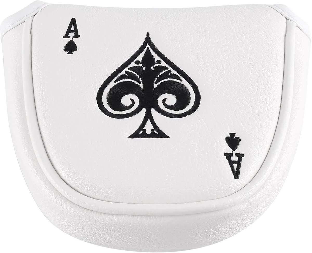 Golf Hammer Putter Cover - Headgear - Magnetic Racket Bescherming - Geschikt voor 2 Ball Putter - RH LH