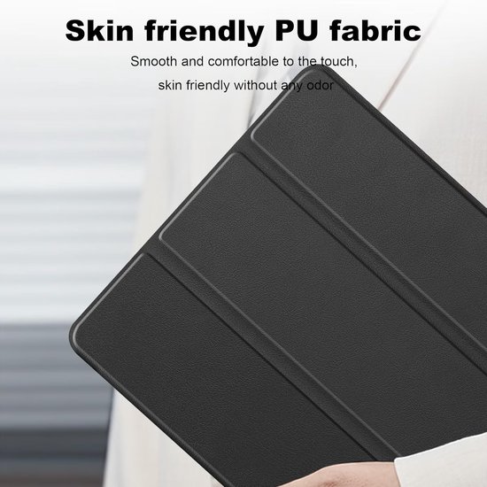 Beschermhoes Tablet - Hoes met Standaard - Tablet Beschermen - Inclusief Displayfolie - 115 inch - Zwart van Merkloos — afbeelding 3