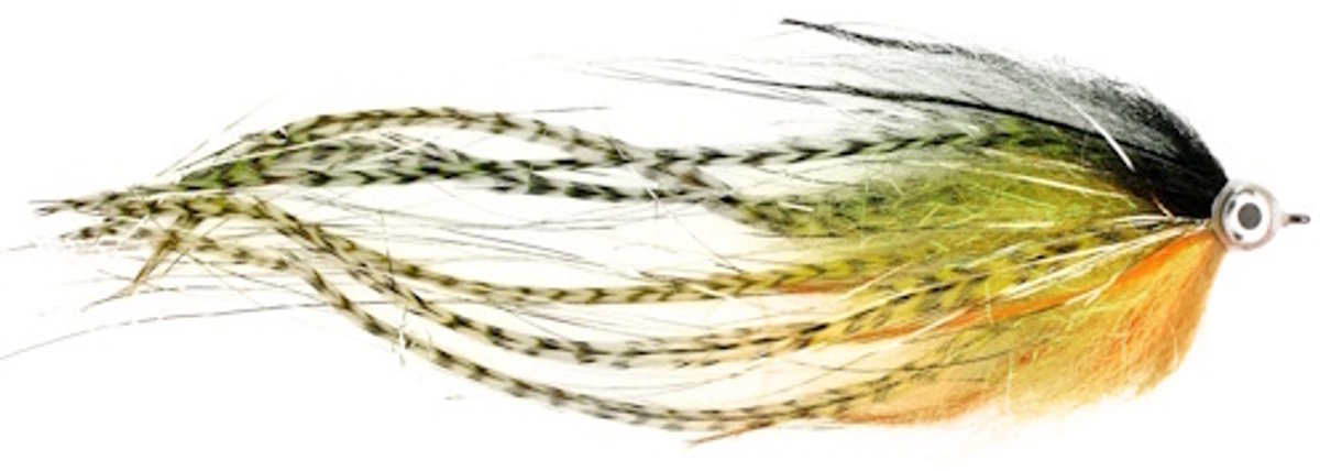 Predox Pike Comet 5/0 - robuuste streamer met waterafstotend materiaal voor snoek en roofvis Fire Tiger