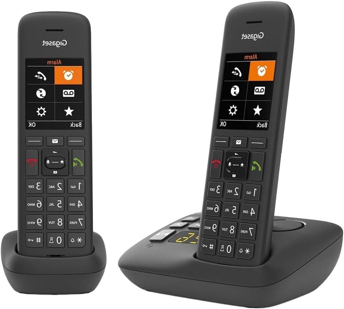 Draadloze Telefoon - DECT Telefoon - Thuis Bellen - Nummerherkenning - 118 Gram - Zwart