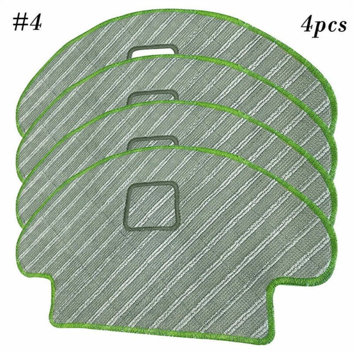 Onderhoud en reinigings accessoires -Geschikt voor irobot Roomba Combo113 R113840 stofzuiger - Wasbare Natte Dweilpads （4 stuks）