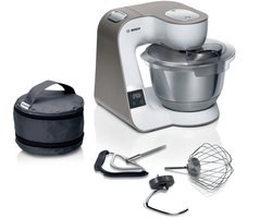 Serie 4 Keukenmachine met weegschaal en timer MUM 5 1000 W Wit, Champagne MUM5XW00