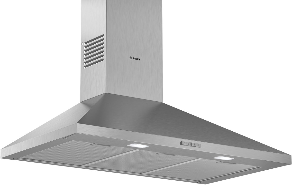 Bosch Serie 2 - Wandschouwkap - 90cm - Roestvrij staal