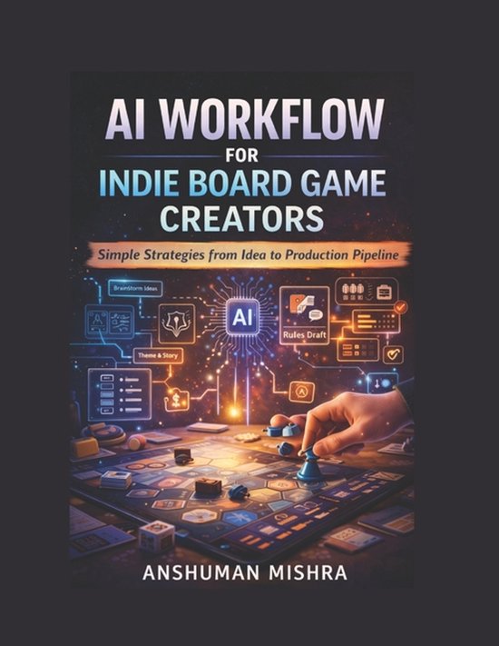 AI Driven- AI Workflow for Indie Board Game Creators Simple  ... - cover