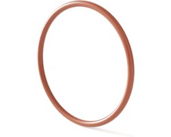 O-ring Reserveonderdeel - Vijverfilter Ring - Waterzuivering Reparatie - Speciaal Ontwikkeld Materiaal - 5.3 x 5.3 x 0.3 cm - Zwart