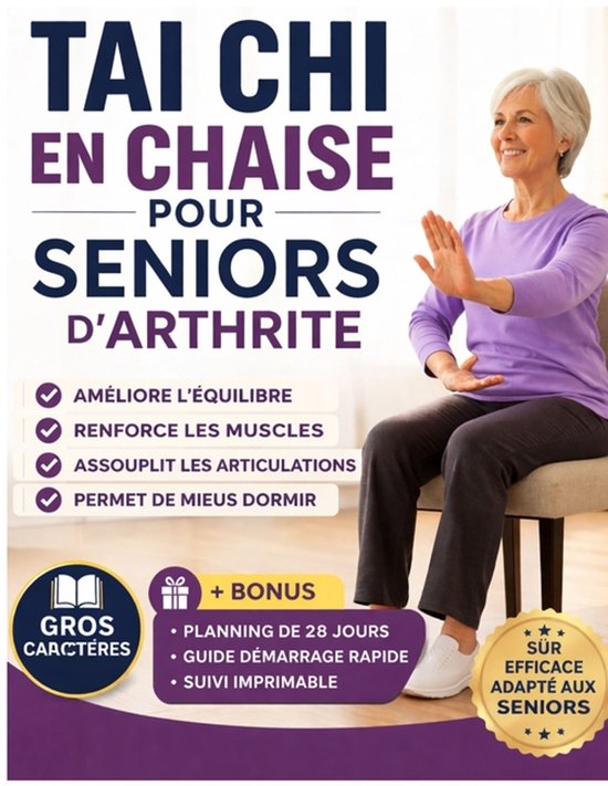 Tai Chi en chaise pour seniors souffrant d'arthritelets - cover