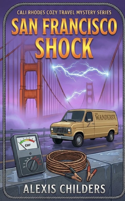 Cali Rhodes Cozy Travel Mystery- San Francisco Shock - cover