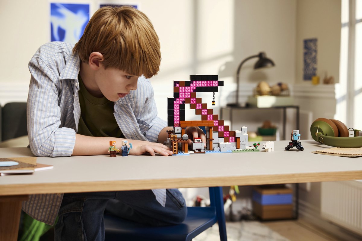 LEGO Minecraft De Pikhouweelmijn Bouwpakket voor Kinderen - 21277 — afbeelding 16